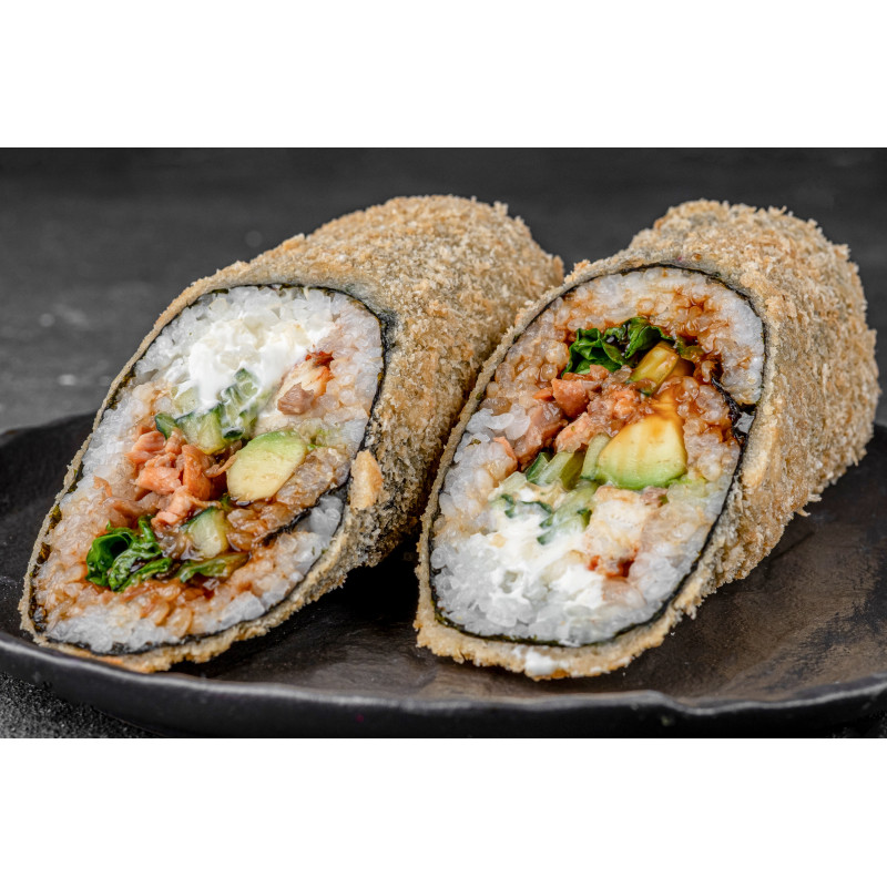 HandRoll Hot Salmon
